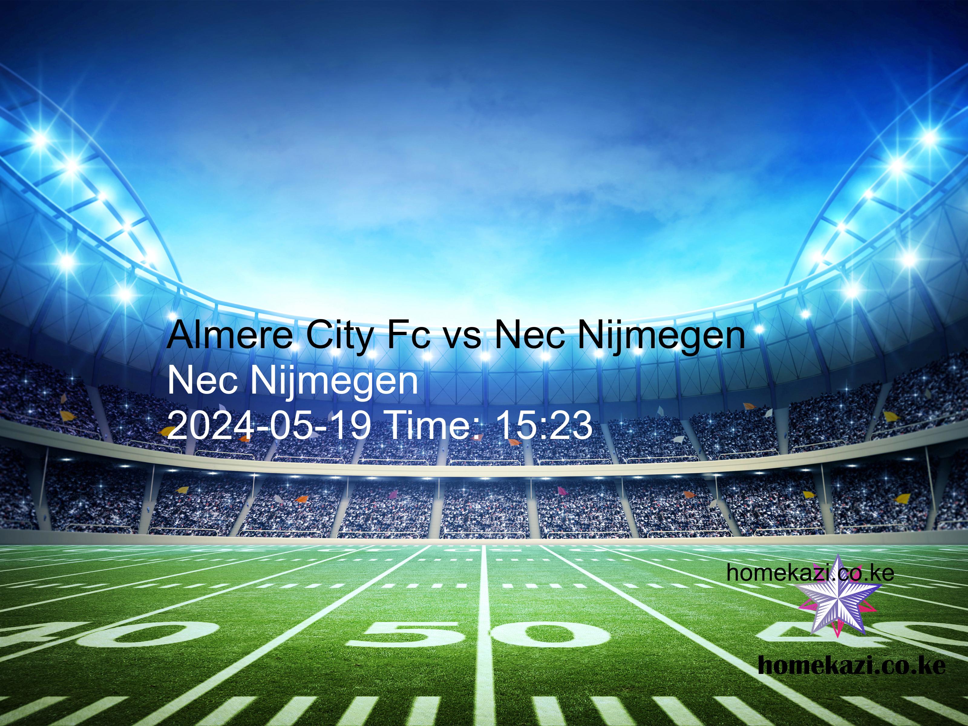 Almere City Fc vs Nec Nijmegen free betting tips