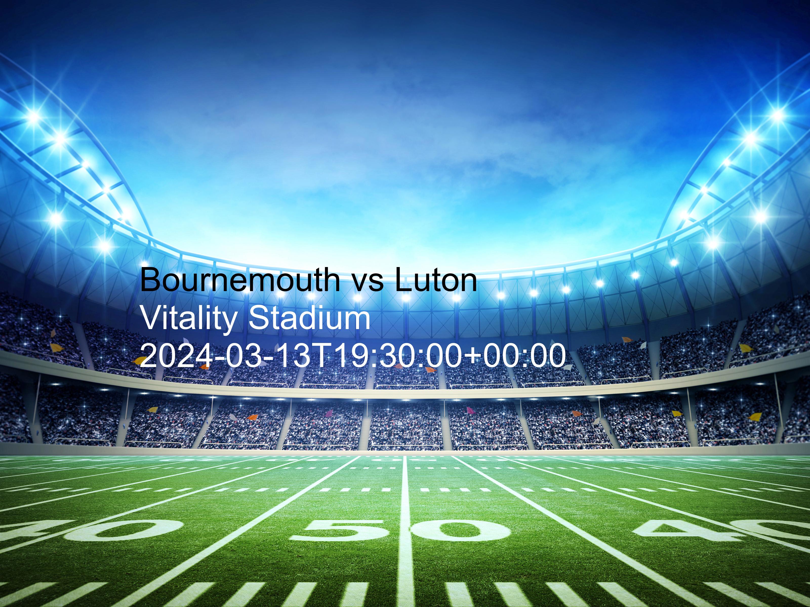 Bournemouth vs Luton free betting tips