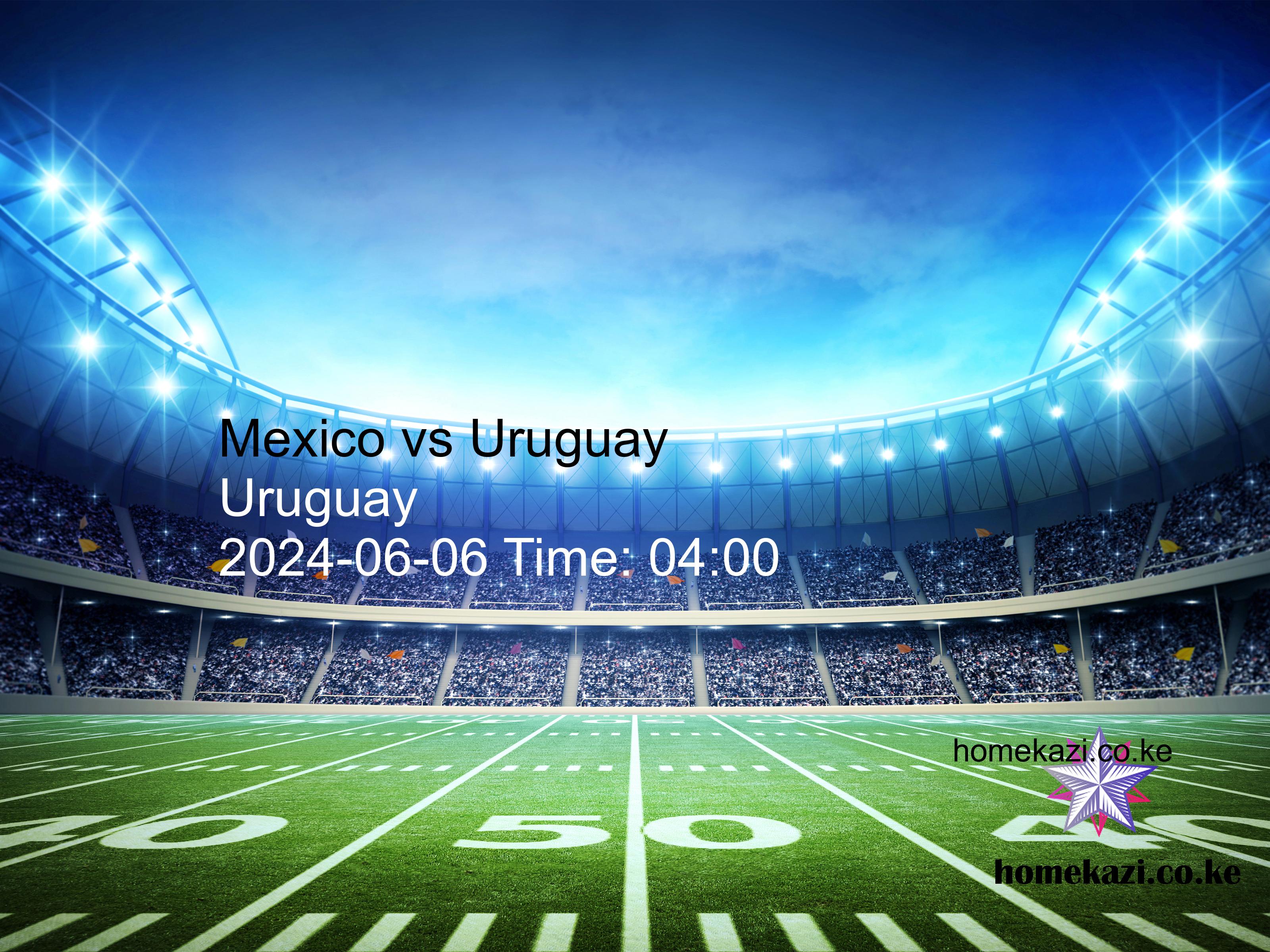 Mexico vs Uruguay free betting tips
