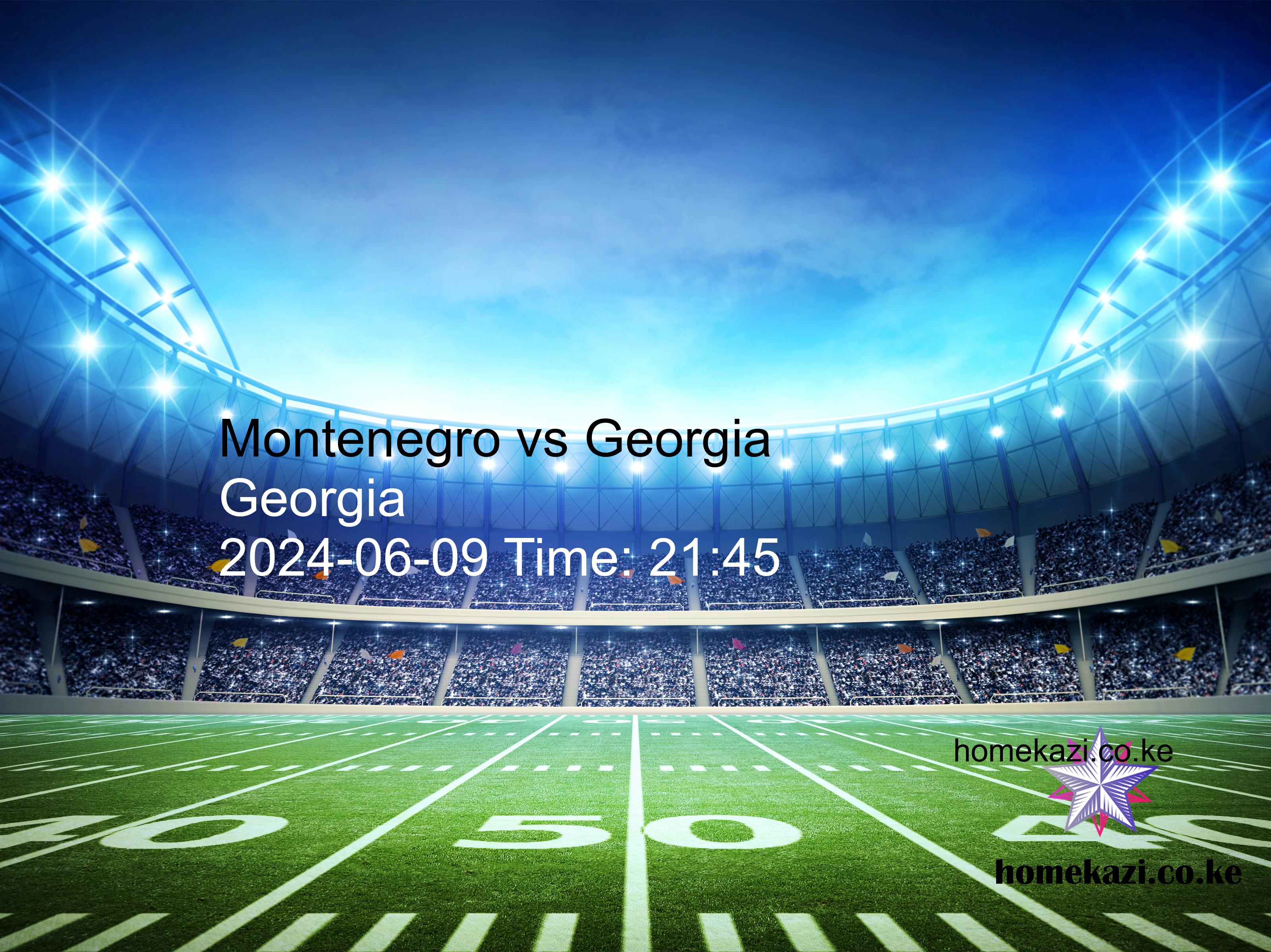 Montenegro vs Georgia free betting tips